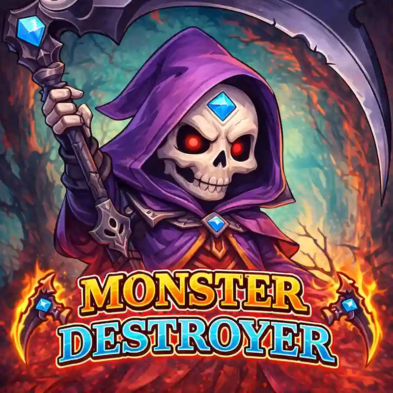 Monster Destroyer slot game sa sg77 casino
